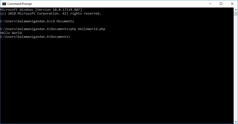 Command Prompt